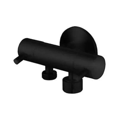 Link Matte Black Dual Control Mini Cistern Stop