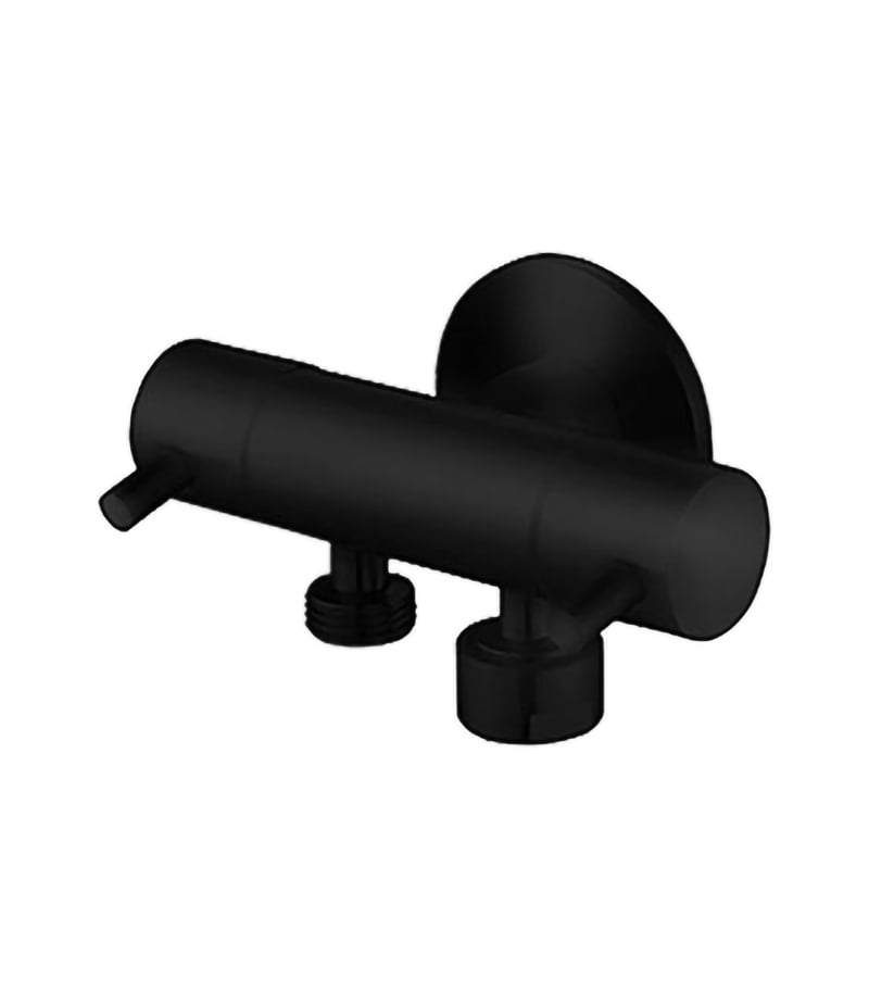Link Matte Black Dual Control Mini Cistern Stop