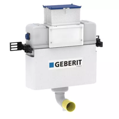 Geberit Frameless Low Height In-Wall Cistern For Wall Faced Floor Pan Kappa