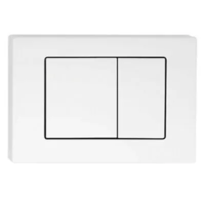 Square White Toilet Push Button G3004109W