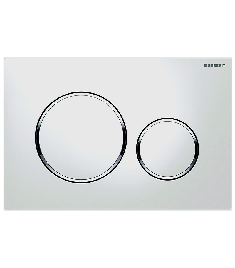 Round Chrome Toilet Push Button Sigma20KJ
