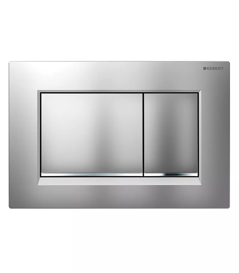 Square Matt Plate Toilet Push Button Sigma30JQ