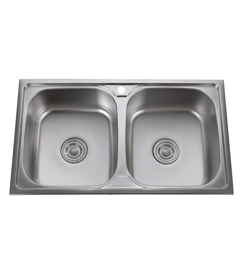 Opus Double Bowls Sink 820mm P008248DB