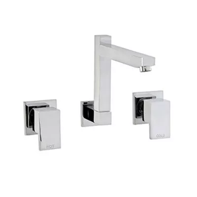 Bo Lauren Wall Sink Tap Set 3/4 Turn