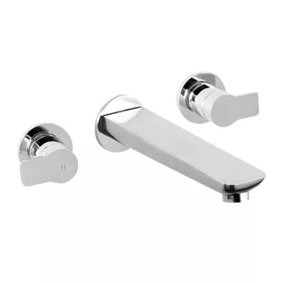 Liberty Chrome Bath Tap Set