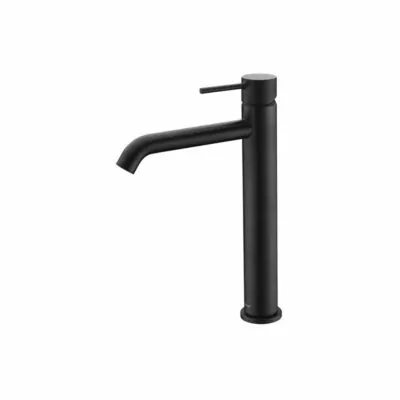 IKON Hali High Rise Matt Black Basin Mixer