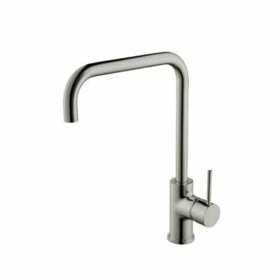 IKON Hali Brushed Nickel Sink Mixer