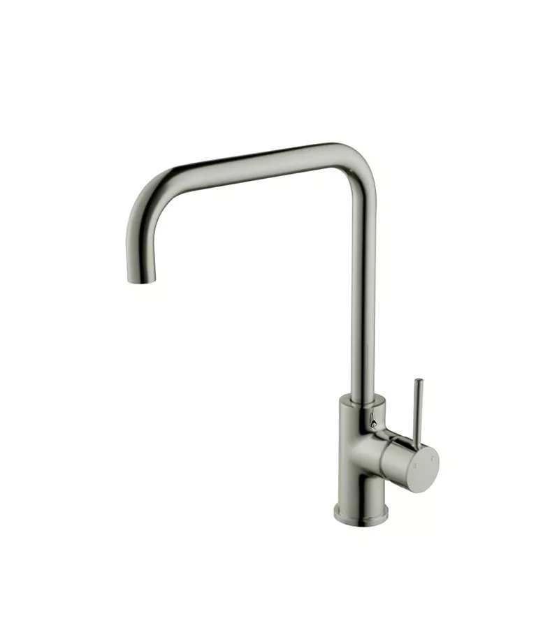 IKON Hali Brushed Nickel Sink Mixer