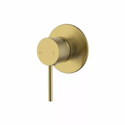 IKON Hali Brushed Gold Wall Mixer