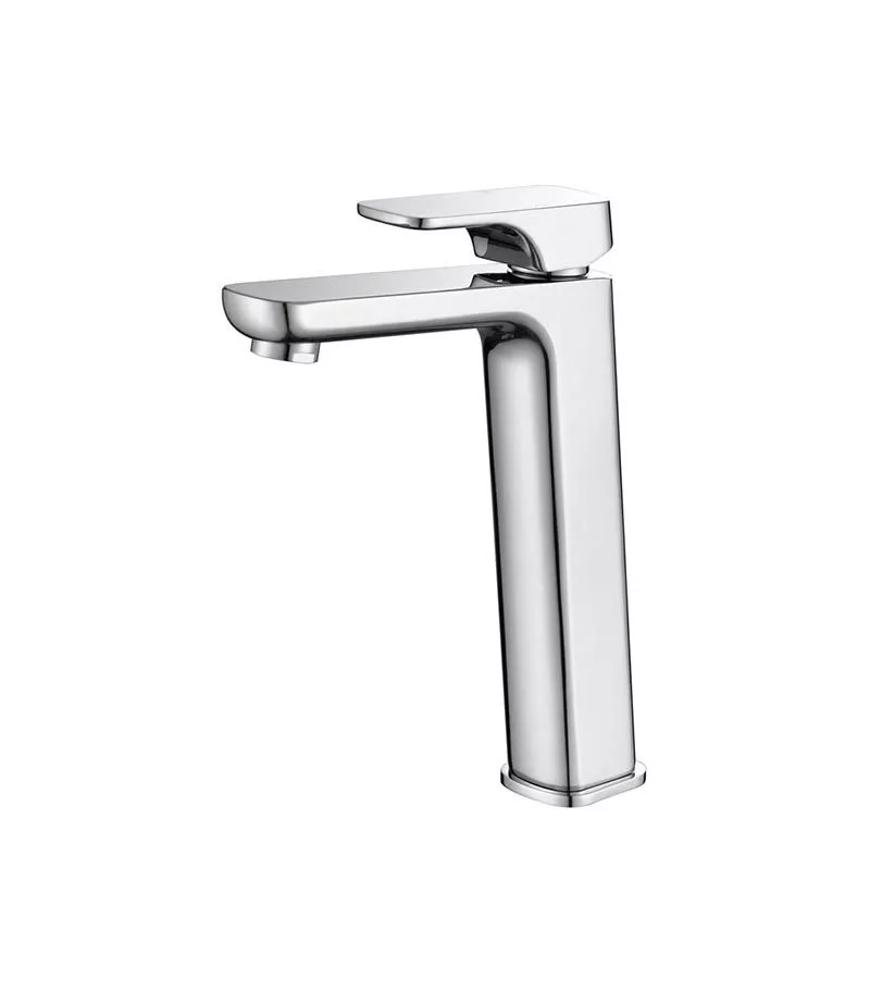 Eden Chrome Square Tall Basin Mixer