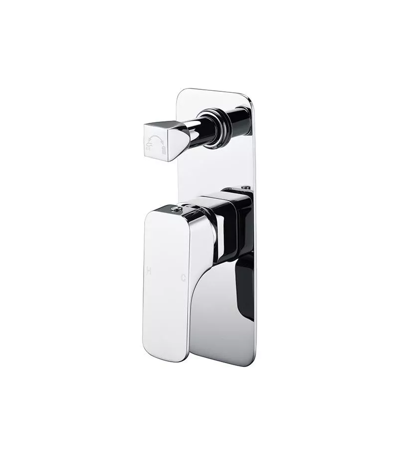 Eden Chrome Wall Mixer With Diverter