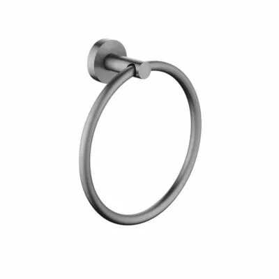 Lucid Towel Ring - Gunmetal Grey