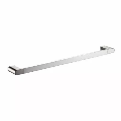 Flores Single Towel Rail - Brushed Nickel