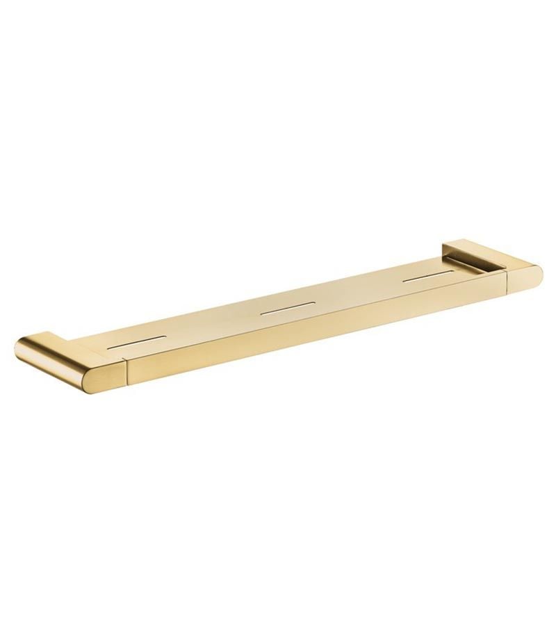 Flores Brushed Gold Cosmetic Shelf