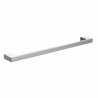 Ceram Single Towel Rail - Chrome