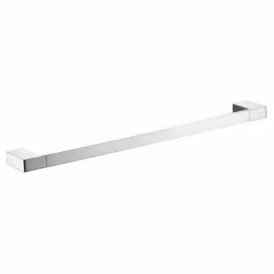 Ceram Single Towel Rail - Brushed Nickel