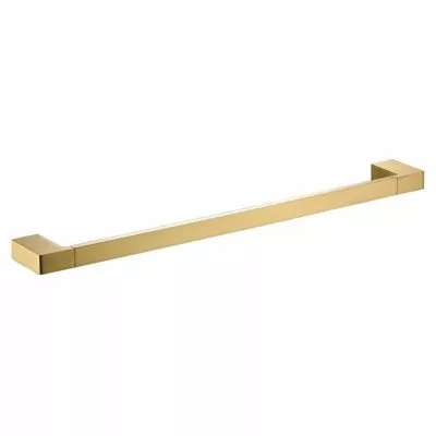 Ceram Single Towel Rail - Brushed Gold