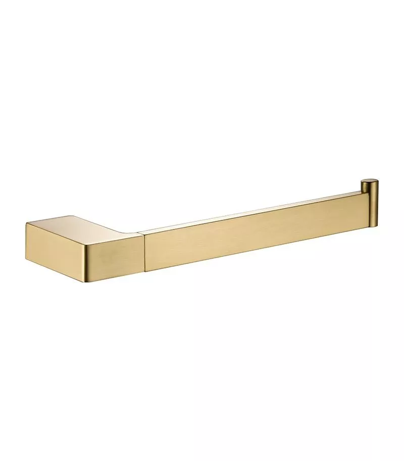 Ceram Brushed Gold Towel Bar