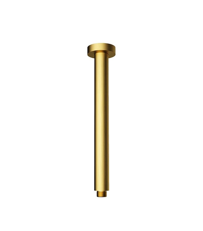 Cora Brushed Gold Round Ceiling Arms 300mm