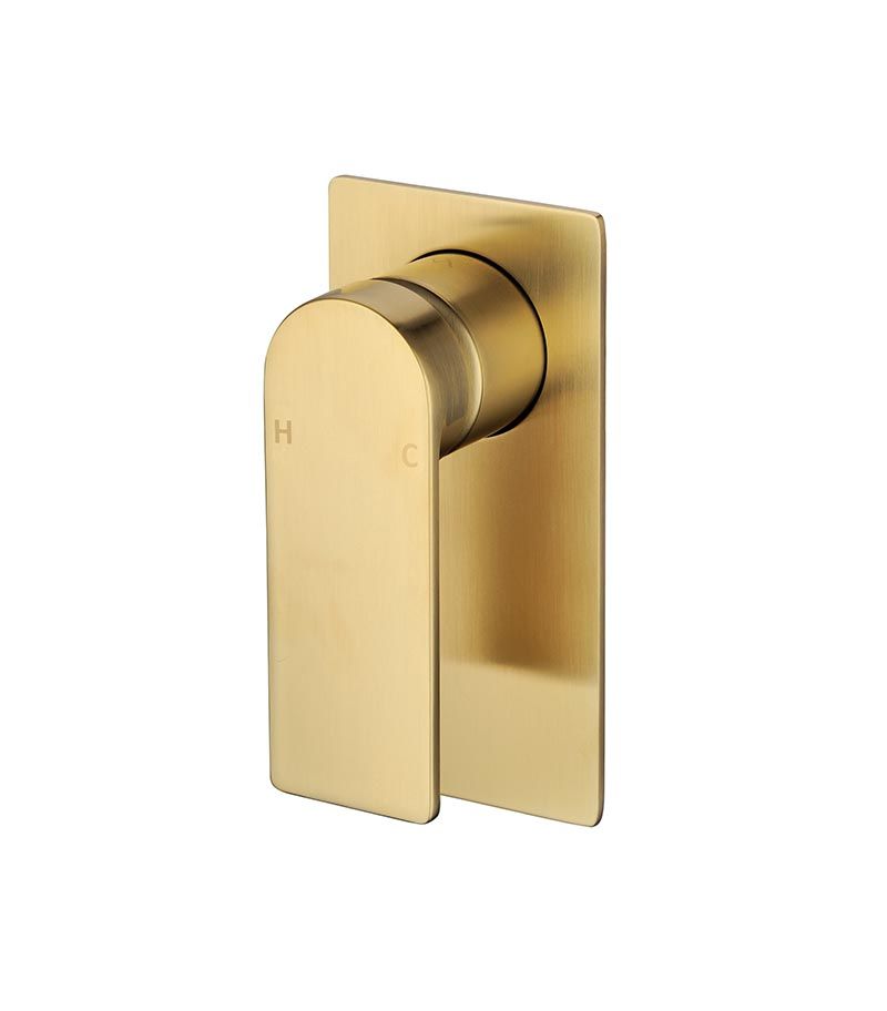 Ruki Brushed Gold Wall Or Shower Mixer