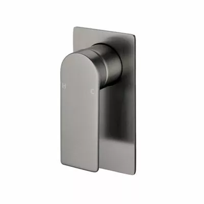 Ruki Gunmetal Grey Wall Or Shower Mixer