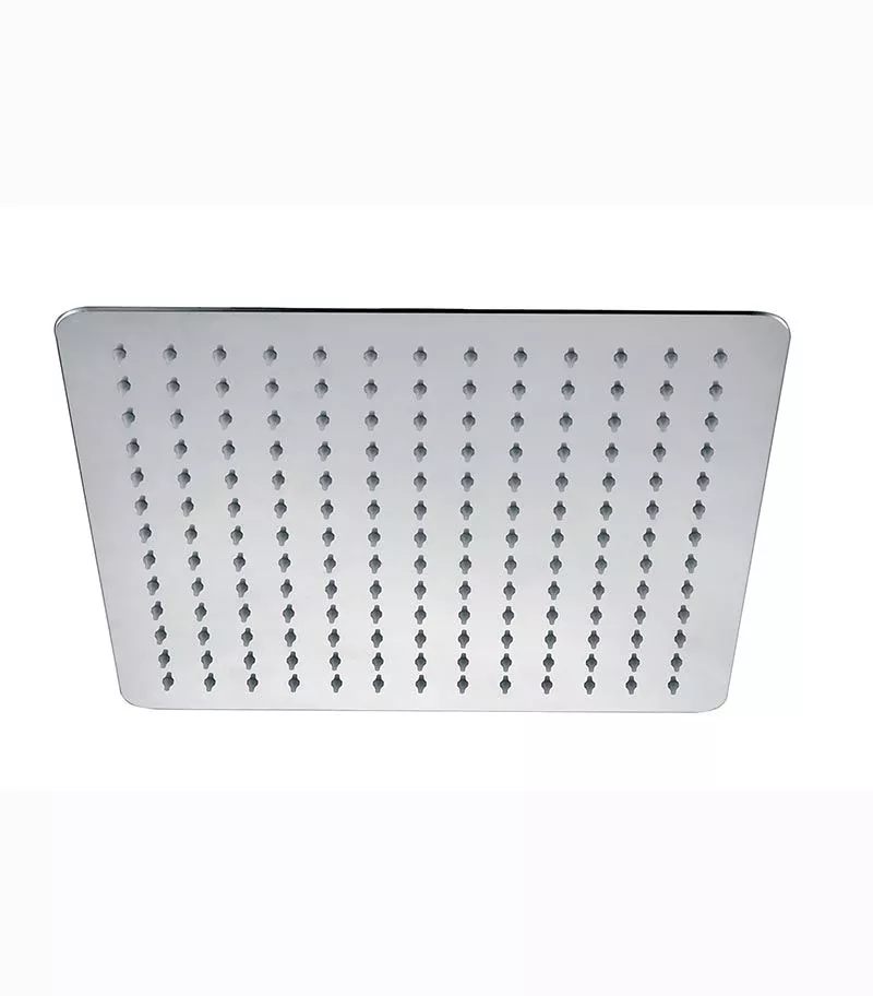 images E-RENOVATION | Shower Heads | Aqua 300mm Square Ultra Thin Chrome Shower Head With Round Corner 2mm Thickness - 4