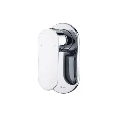 IKON Banda Chrome Wall Mixer