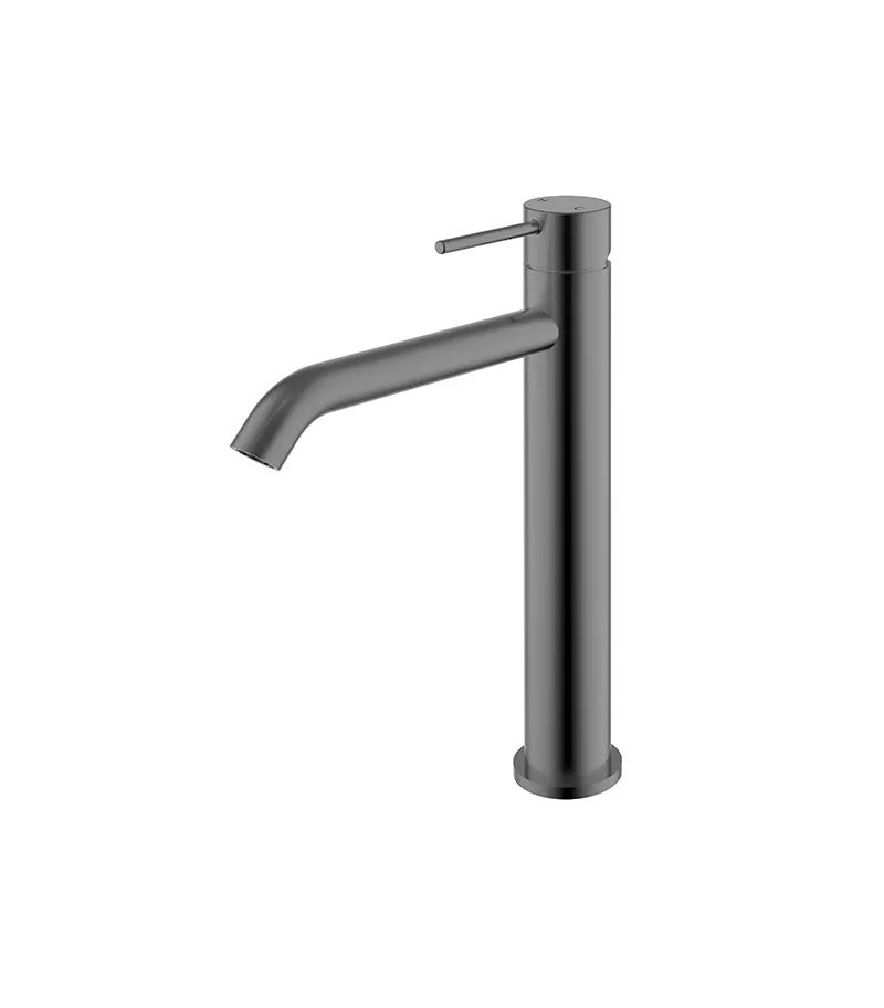 IKON Hali High Rise Gunmetal Grey Basin Mixer