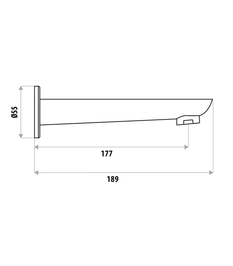 Specification For Liberty Bath Spout