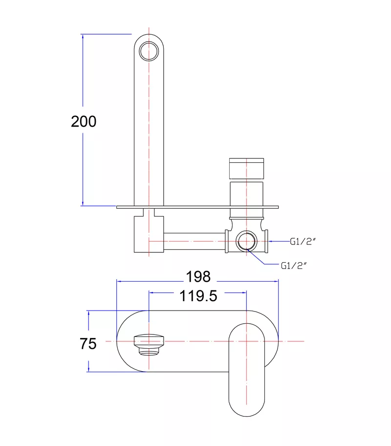 Specification For Cora Bath Mixer Set