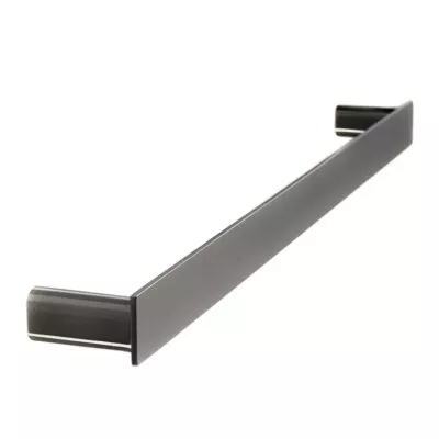 Gabe Single Towel Rail - Gunmetal