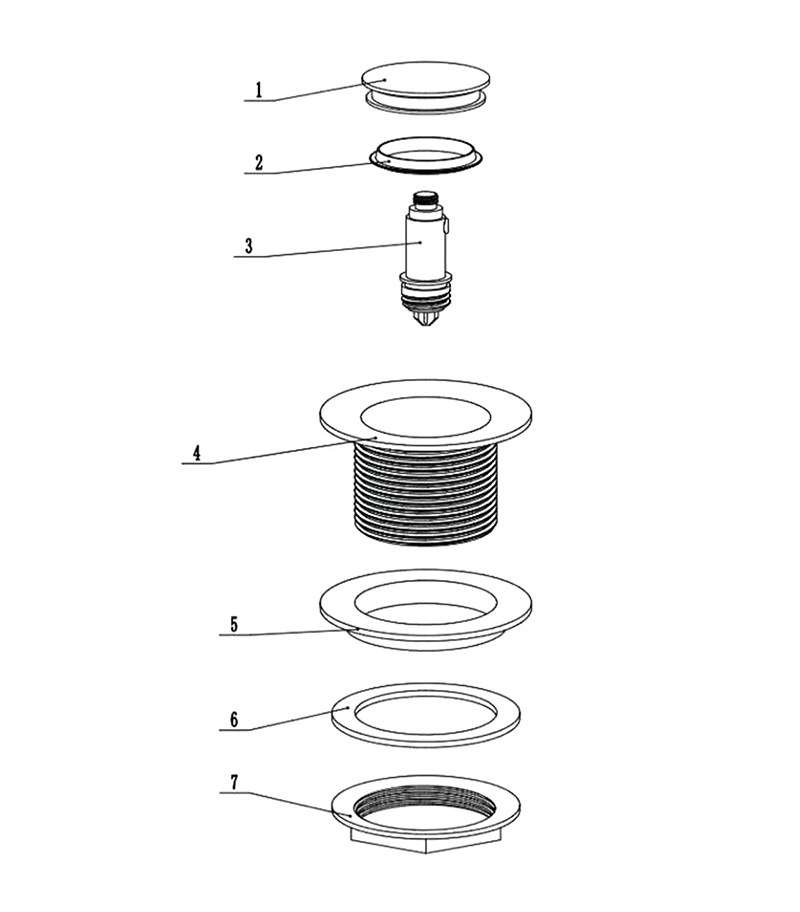 40mm Non Overflow Pop Up Bath Waste Install instruction 40mm Non Overflow Pop Up Bath Waste Install instruction