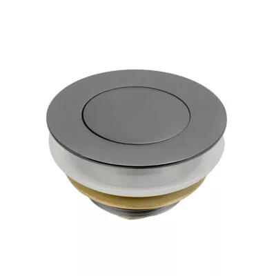 40mm Non Overflow Pop Up Bath Waste - Gunmetal