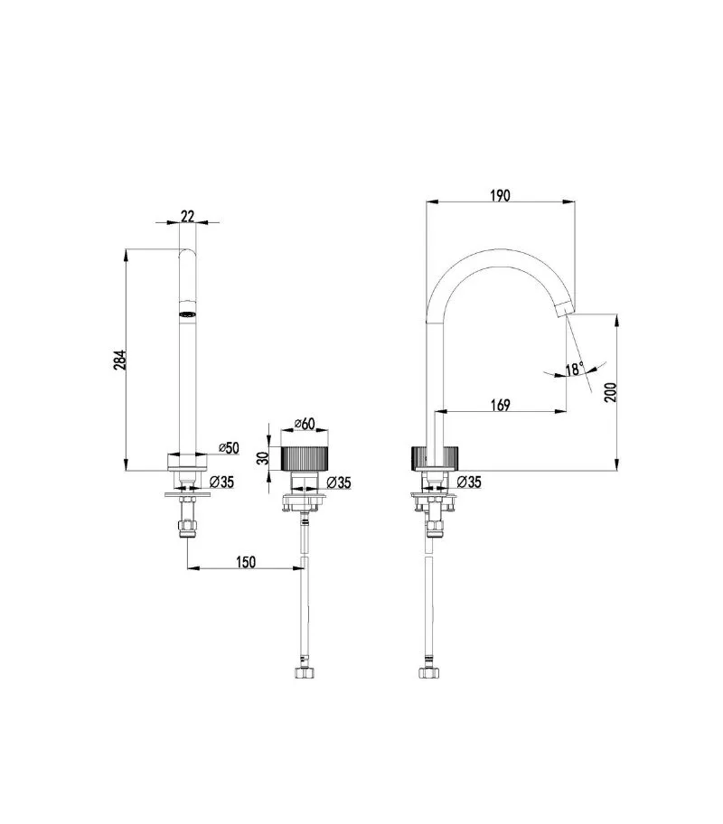 Soko Two-Piece Progressive Basin Mixer - Specification Soko Two-Piece Progressive Basin Mixer - Specification
