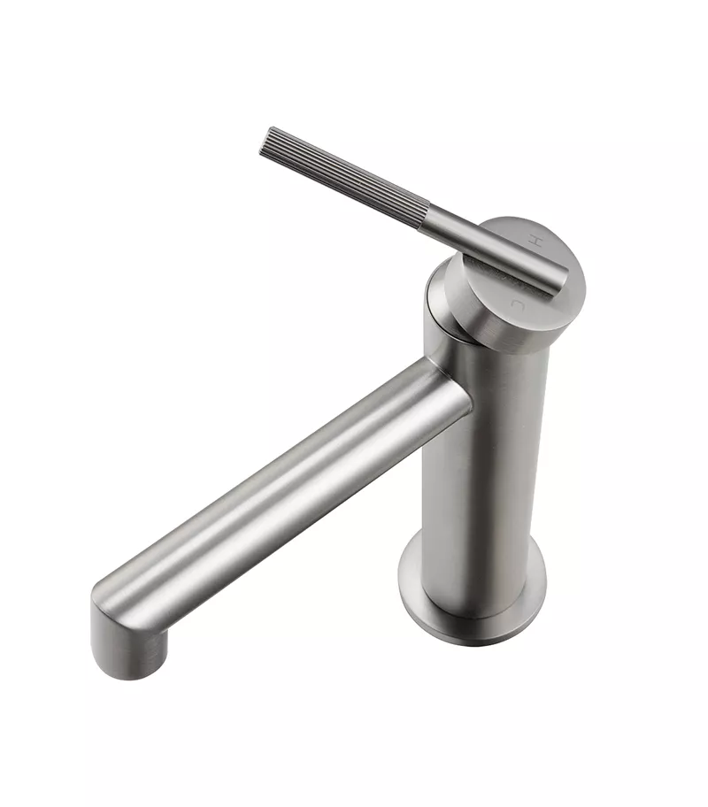 CADDENCE Brushed Nickel Basin Mixer Topview