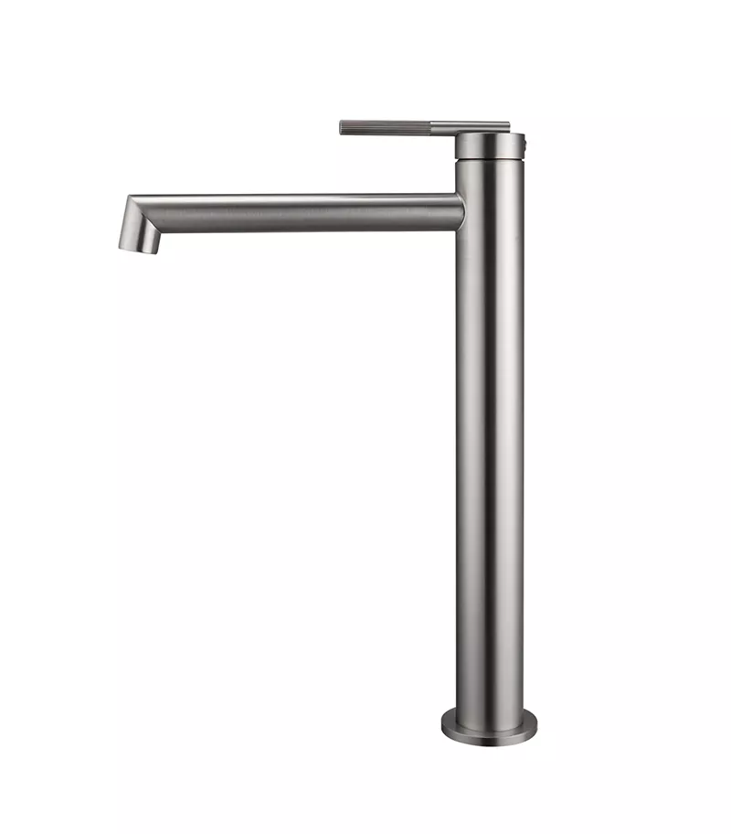 CADDENCE Brushed Nickel Tall Basin Mixer