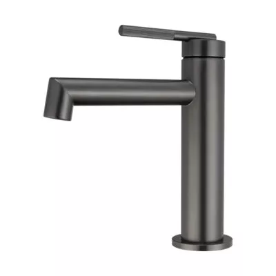 CADDENCE Brushed Gunmetal Grey Basin Mixer