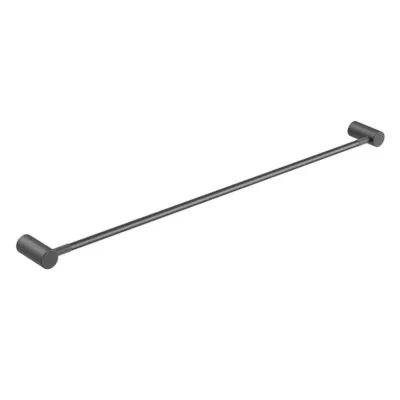 CADDENCE Single Towel Rail - Gunmetal Grey