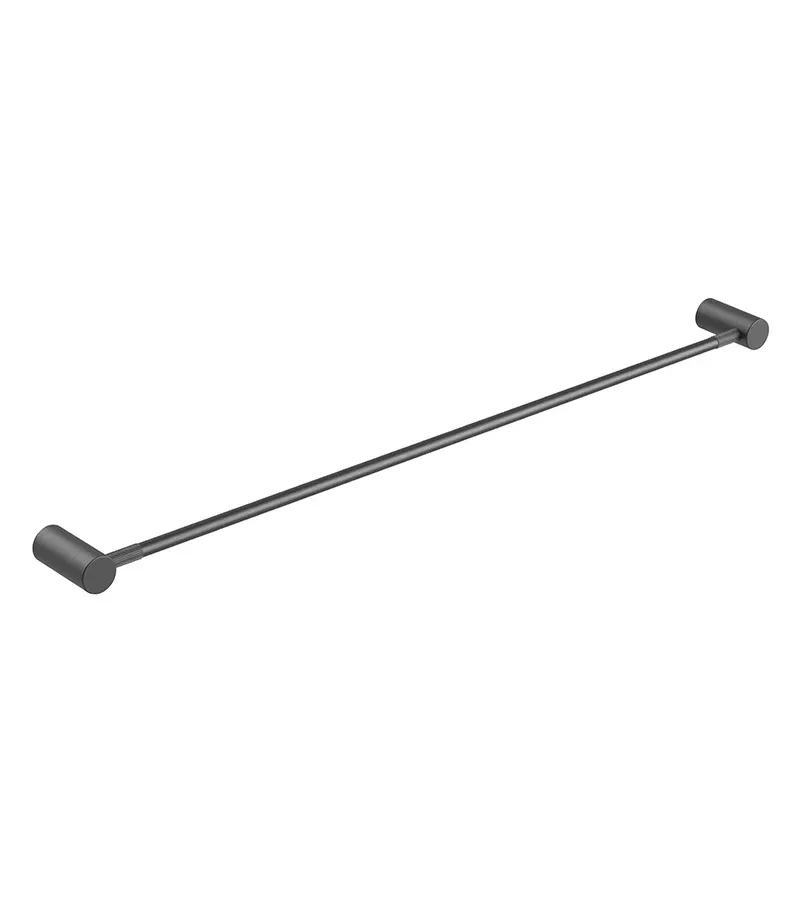 CADDENCE Single Towel Rail - Gunmetal Grey