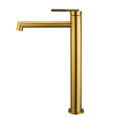 CADDENCE Tall Basin Mixer - Brushed Brass