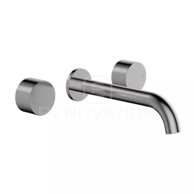 Tana Brushed Nickel Bath Tap Set