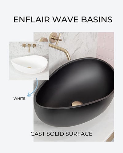 Englair Wave Above Counter Basins