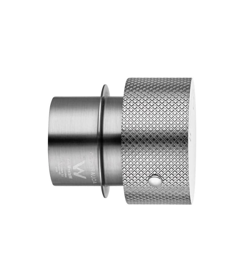 Aqua Progressive Wall Mixer - Brushed Nickel Side