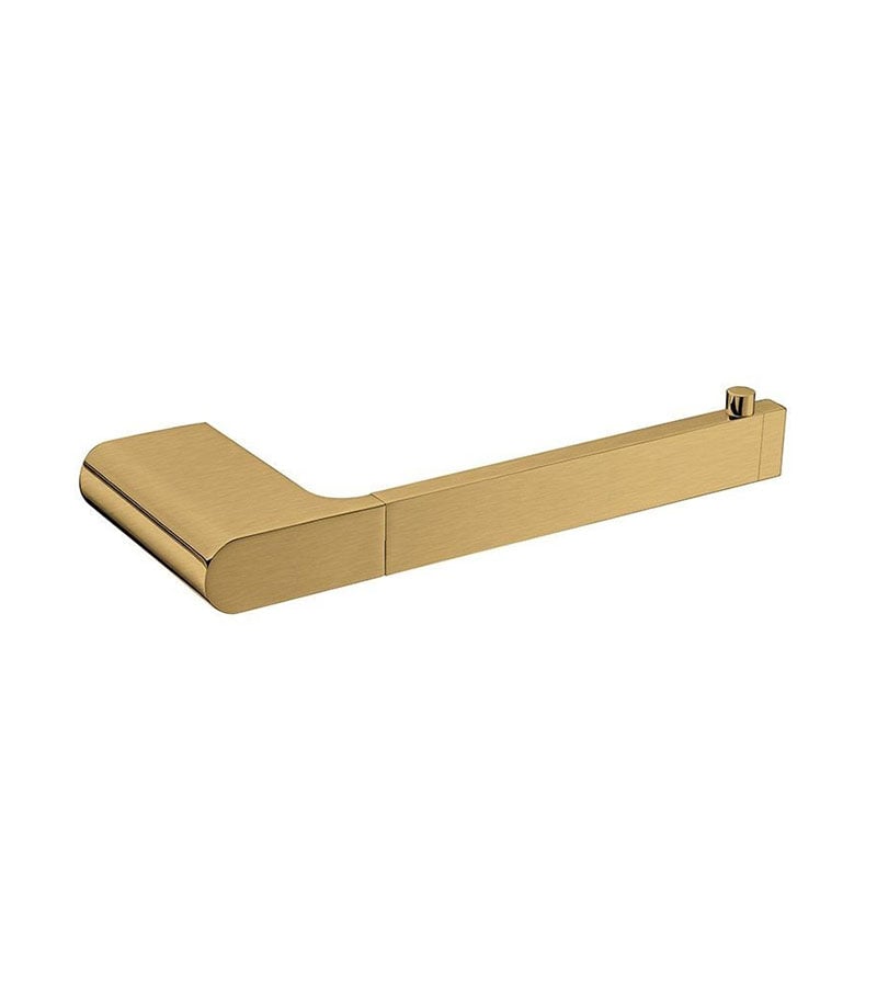 Cora Brushed Yellow Gold Toilet Roll Holder