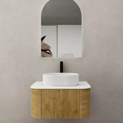 CETO Bronte 740mm Prime Oak Wall Hung Vanity Cabinet