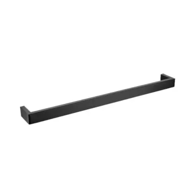 IVANO Single Towel Rail - Matt Black
