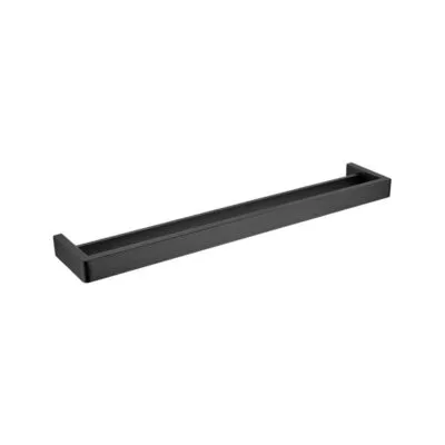 IVANO Double Towel Rail - Matt Black