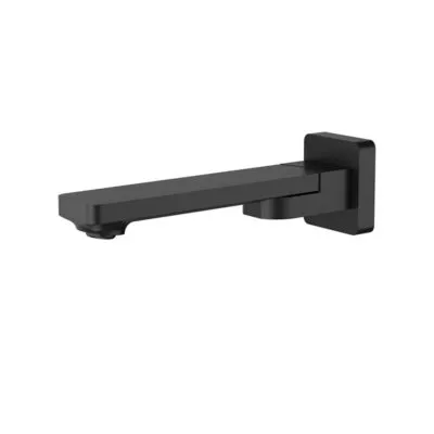 Ruki Swivel Matt Black Basin or Bath Spout