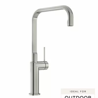 Elle 316 Stainless Steel Sink Mixer - Brushed Stainless