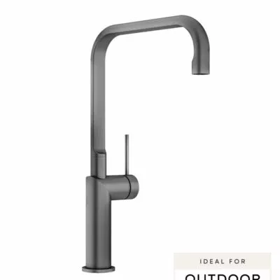 Elle 316 Stainless Steel Sink Mixer - Gunmetal Gey